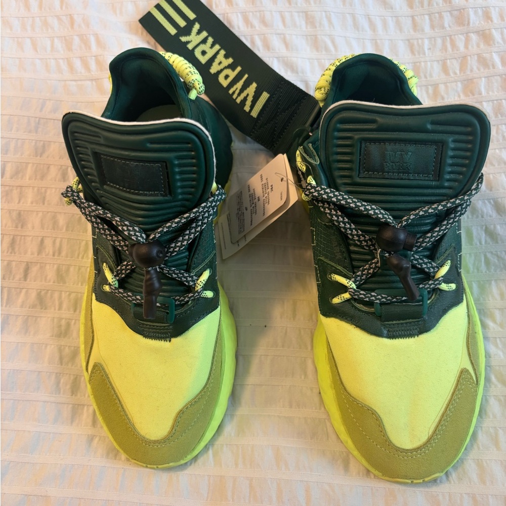Brand new adidas x ivy park Sneakers in Green and Yellow